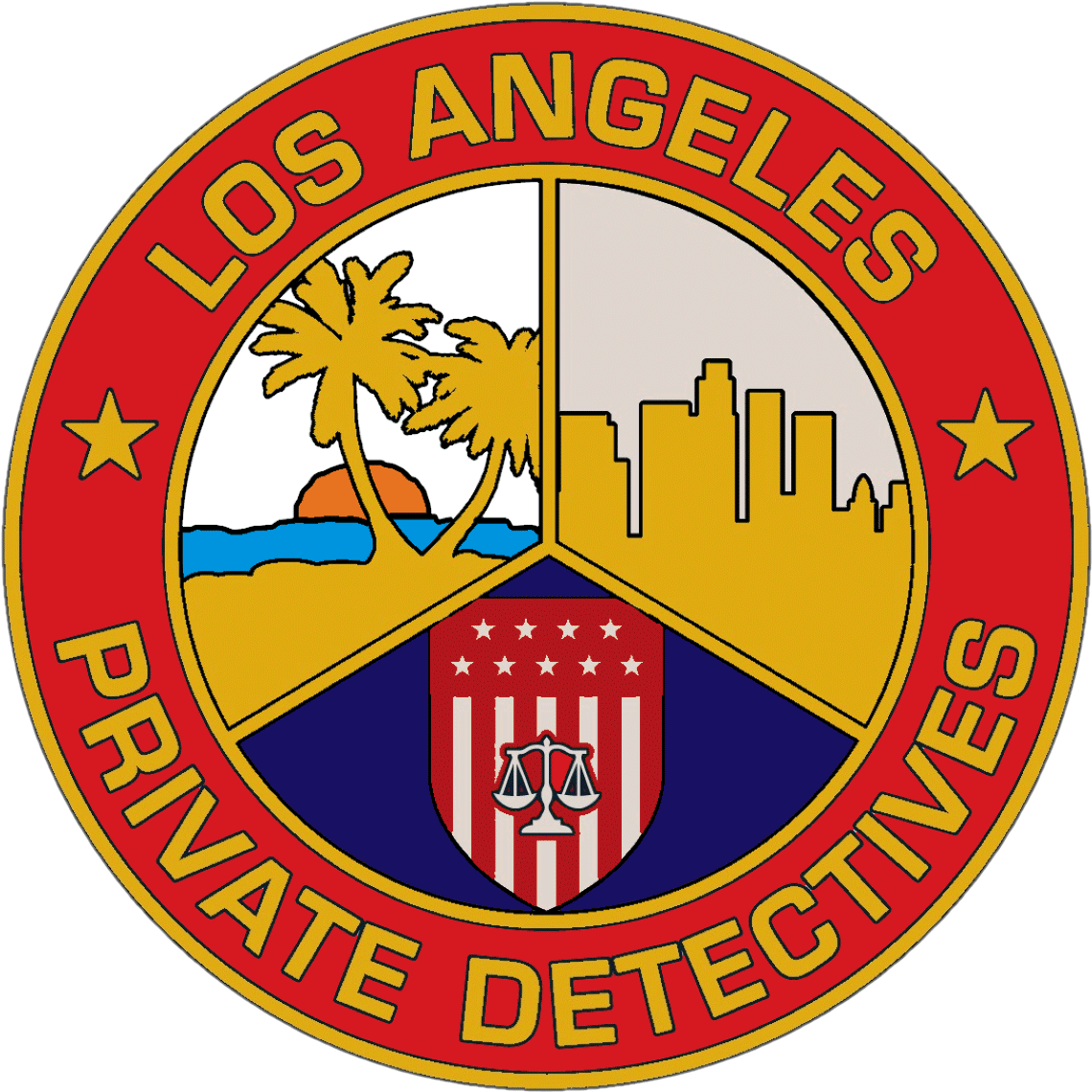 Best Los Angeles Private Investigator - Los Angeles (1229x1201), Png Download