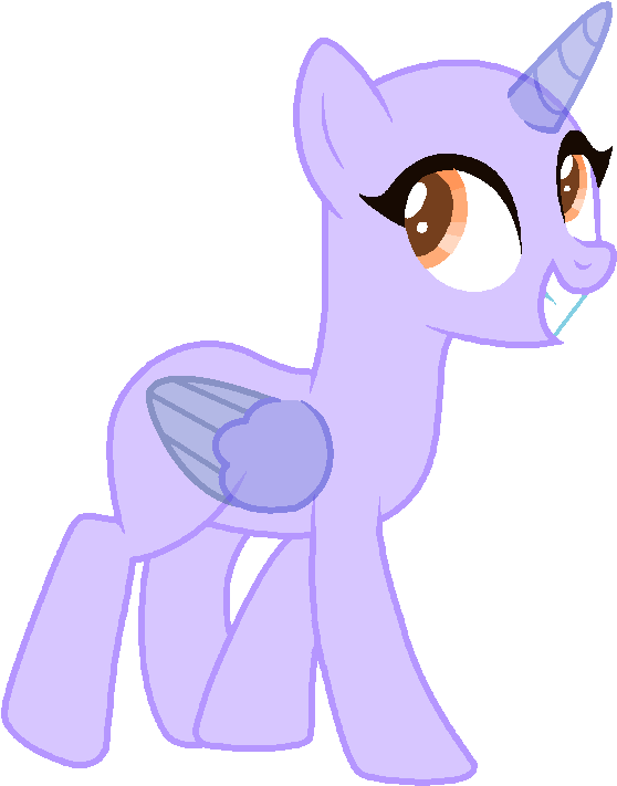 Next - Base Pony (615x757), Png Download