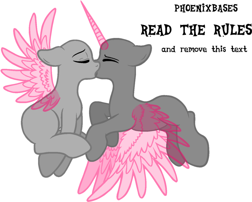 Mlp Profile Picture Base - My Little Pony Base Love (1024x723), Png Download