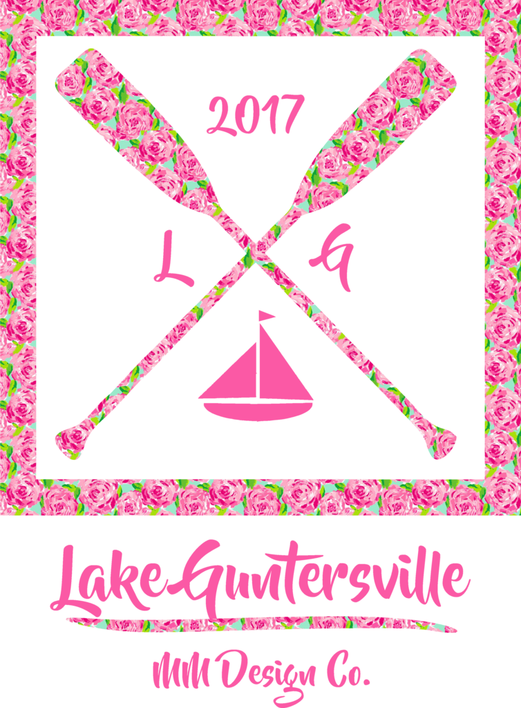 Lake Guntersville Paddle Shirt - Art (754x1024), Png Download