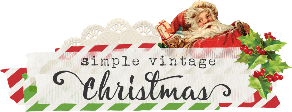Vintage Christmas - Simple Stories Simple Vintage Christmas (1053x423), Png Download