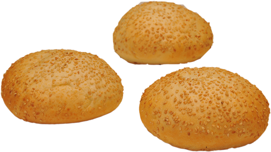 Sesame Burger Bun 90g - Cutlet (1024x1024), Png Download