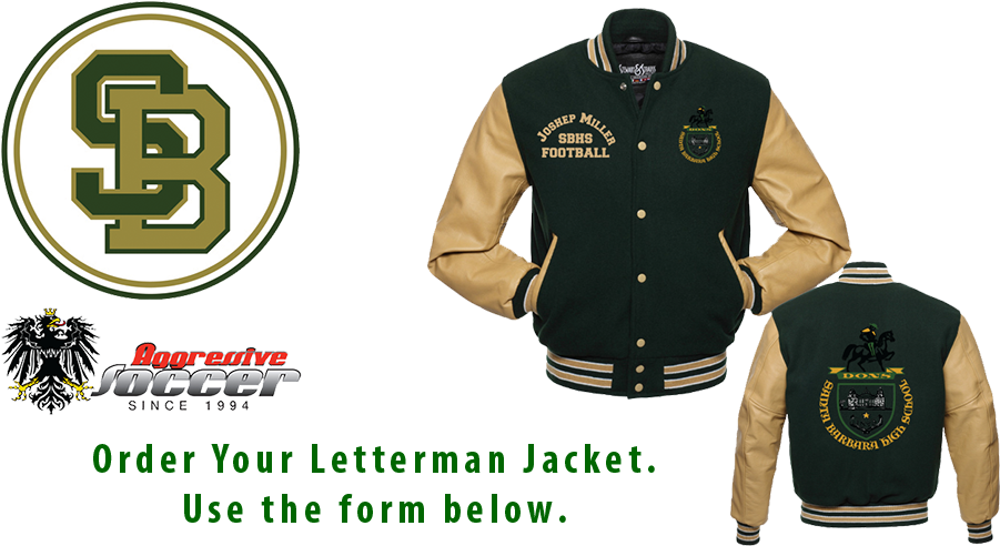 Letterman Jacket Header V3 - Santa Barbara High School Jacket (900x600), Png Download