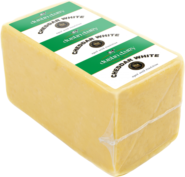 Cheddar White Block - Cheddar Cheese (650x650), Png Download