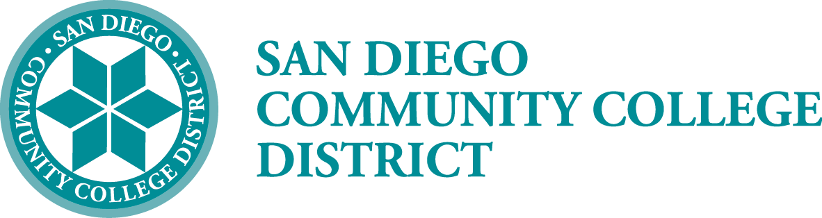 Color Png - San Diego Community College Logo (1182x314), Png Download