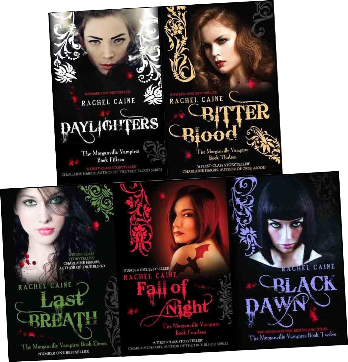 Vampires 5 Books Collection Set Rachel Caine Morganville (1125x1171), Png Download