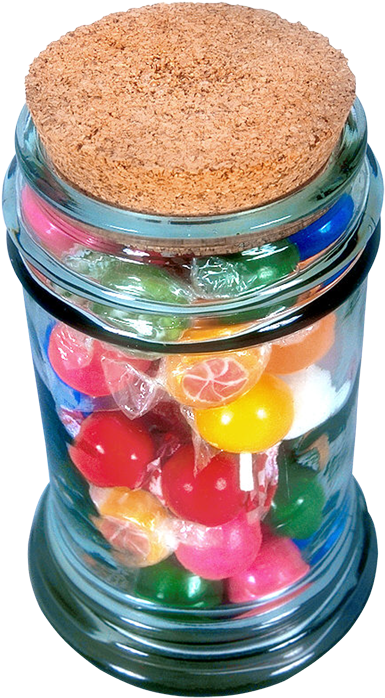 Candies Jars & Bottles - Candy (430x731), Png Download