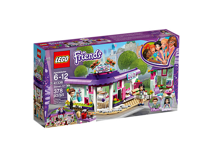 Emma's Art Cafe - Lego Friends Emmas Art Cafe (947x532), Png Download