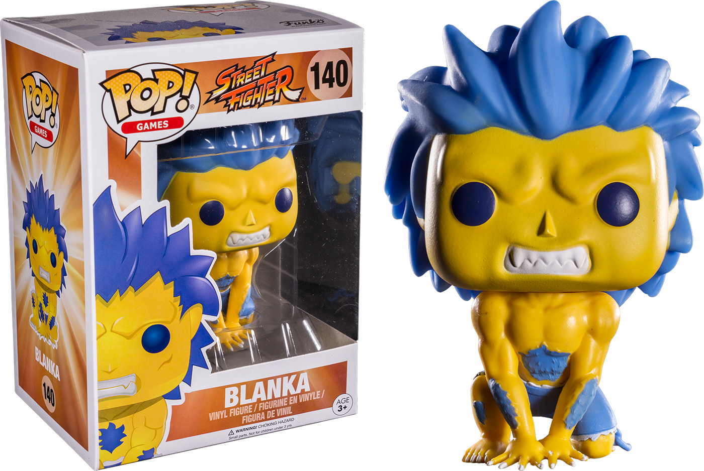 Street - Blanka - Pop! Vinyl Figure (1400x938), Png Download
