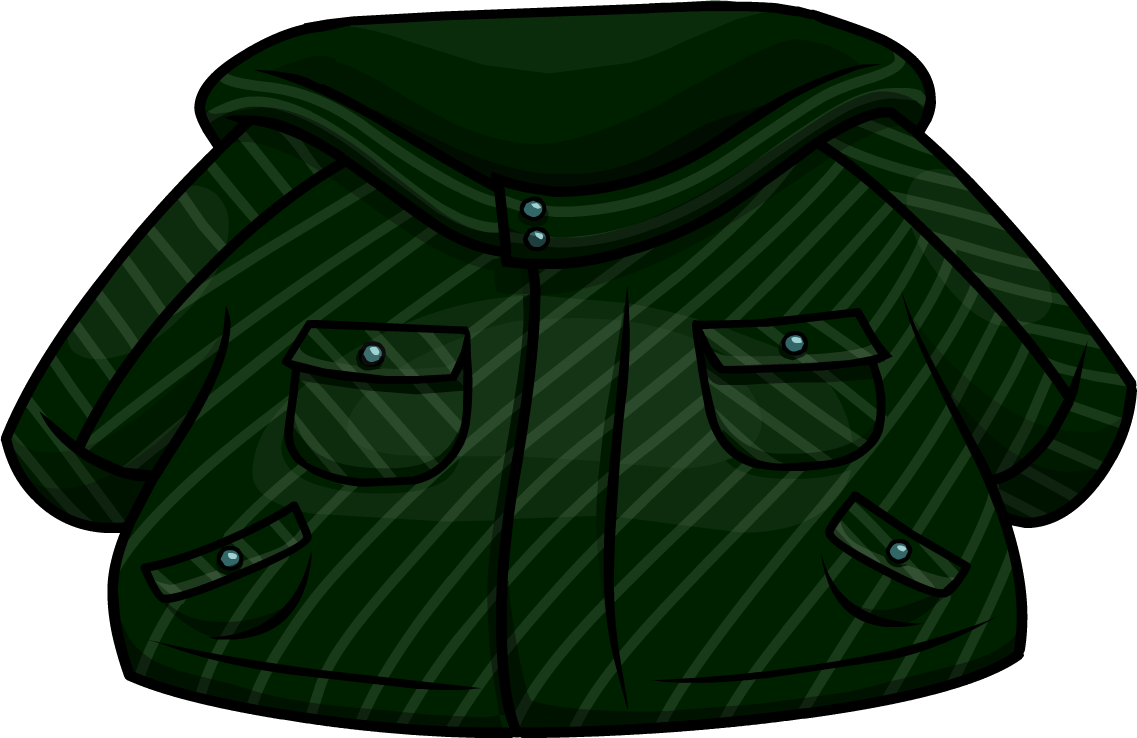 Green Winter Jacket Icon - Wiki (1137x738), Png Download