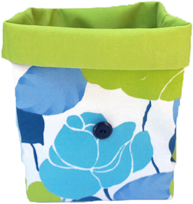 Neceser Flores Azules - Tote Bag (600x729), Png Download