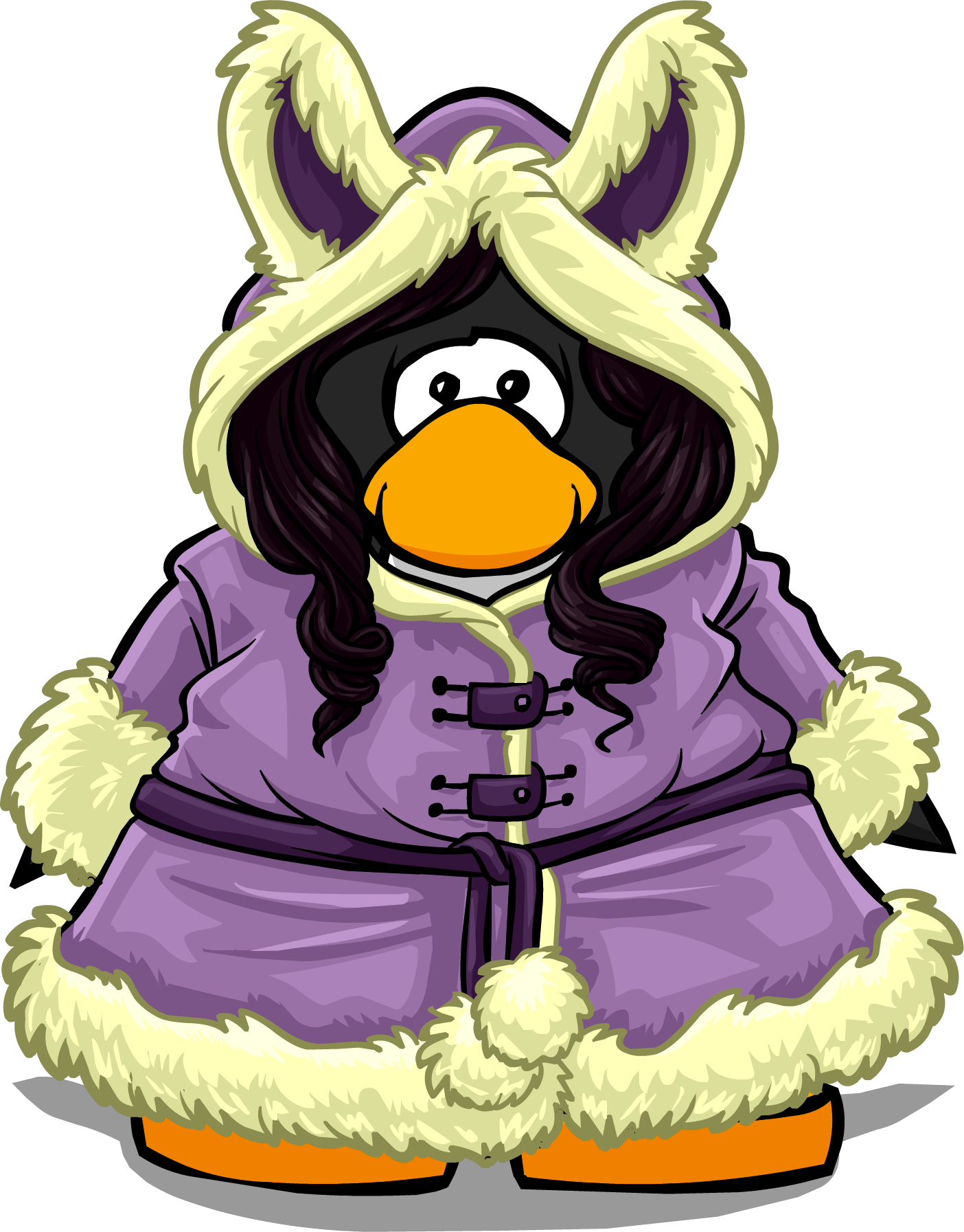 Cozy Winter Coat Player Card (1404x1793), Png Download