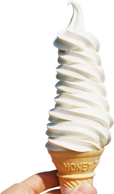 White Ice Cream (500x740), Png Download