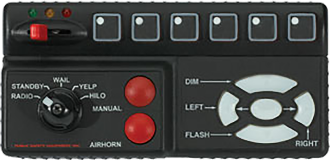 Resources - Code 3 Remote Lighted Siren Accessories - Rlsamp (1500x1500), Png Download