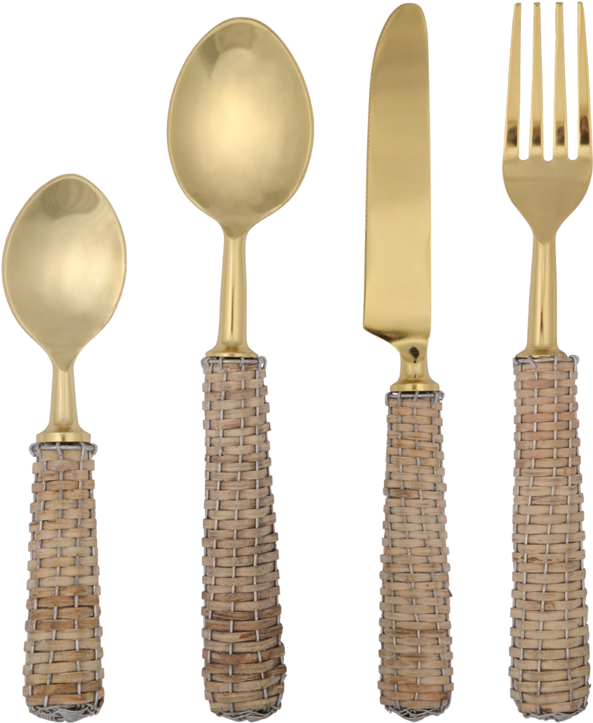 Dinner Fork Exotica - Bamboo (1800x1800), Png Download