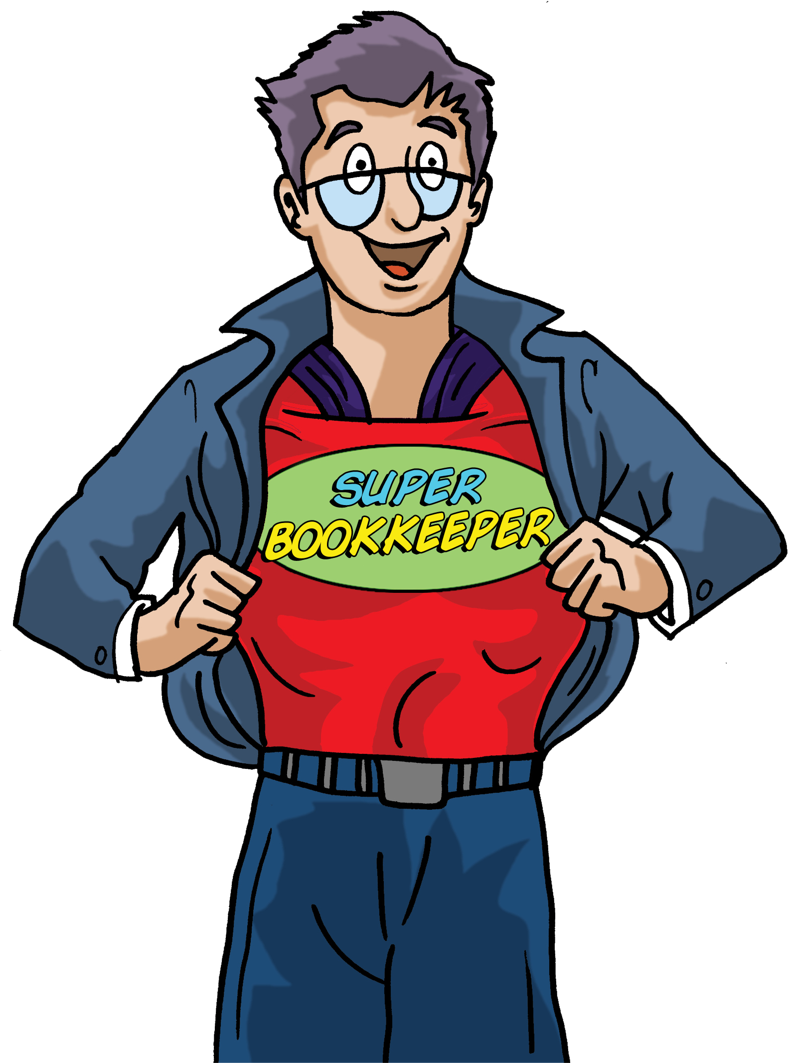 Brent's Read Marketing Marketing Books - Super Accountant (1635x2173), Png Download