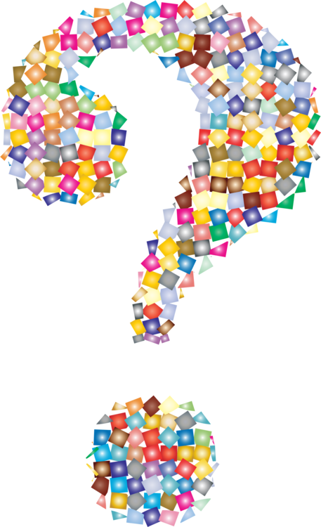 Question Mark Computer Icons Punctuation Symbol Information - Question Mark Icon Colorful (457x750), Png Download