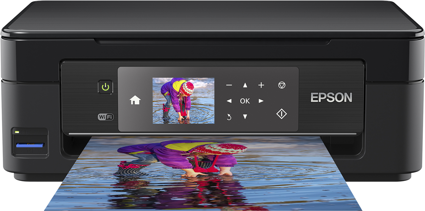 Previous - Epson Expression Home Xp-442 Colour Ink-jet - Printer (1500x749), Png Download