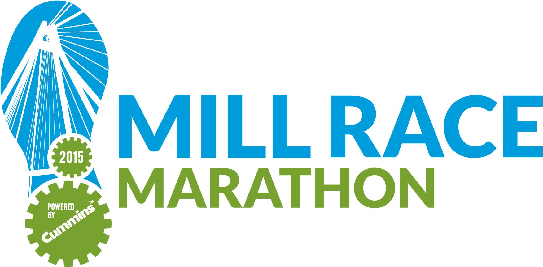 Logo - Mill Race Marathon 2018 (1772x892), Png Download