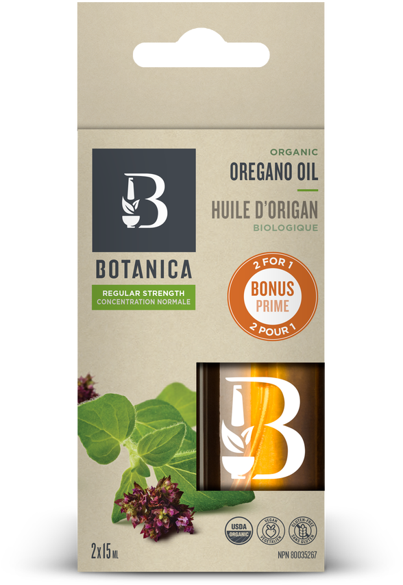 Organic Oregano Oil Regular Strength - Oregano (896x1280), Png Download