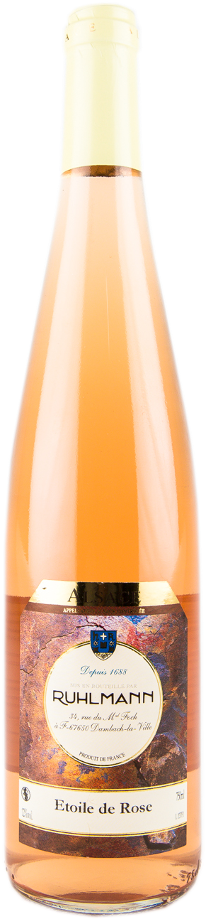 Bouteille De Vin Alsace Etoile De Rose - Besançon (1067x1600), Png Download