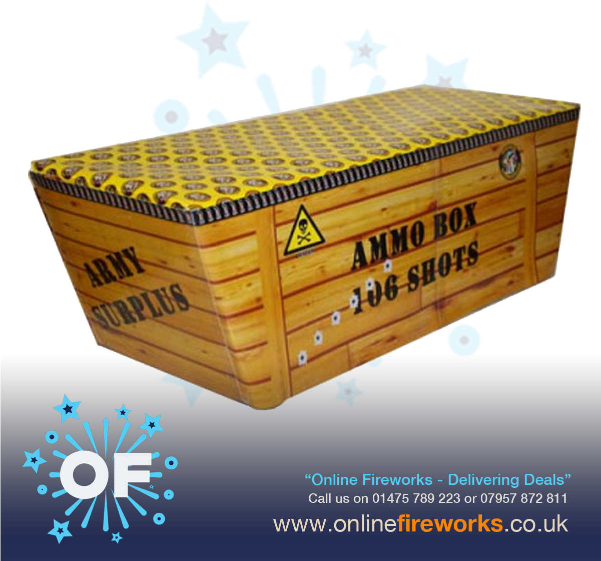 Ammo Box By Fireworks International From Online Fireworks - Fireworks (1200x1200), Png Download