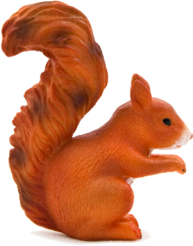 Wiewiórka Animal Planet Trefl - Mojo Squirrel Figure (700x700), Png Download