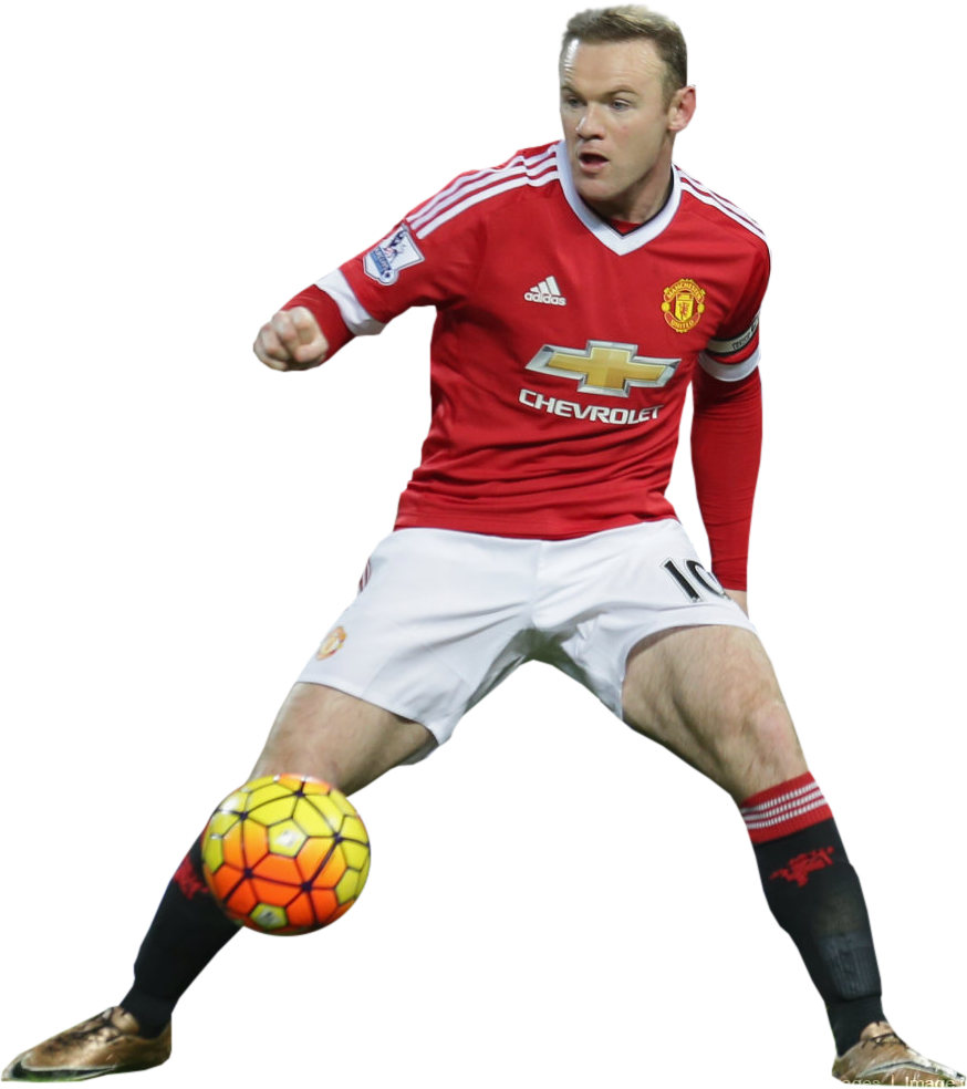 Wayne Rooney Render - Wayne Rooney Manchester United Png (874x984), Png Download