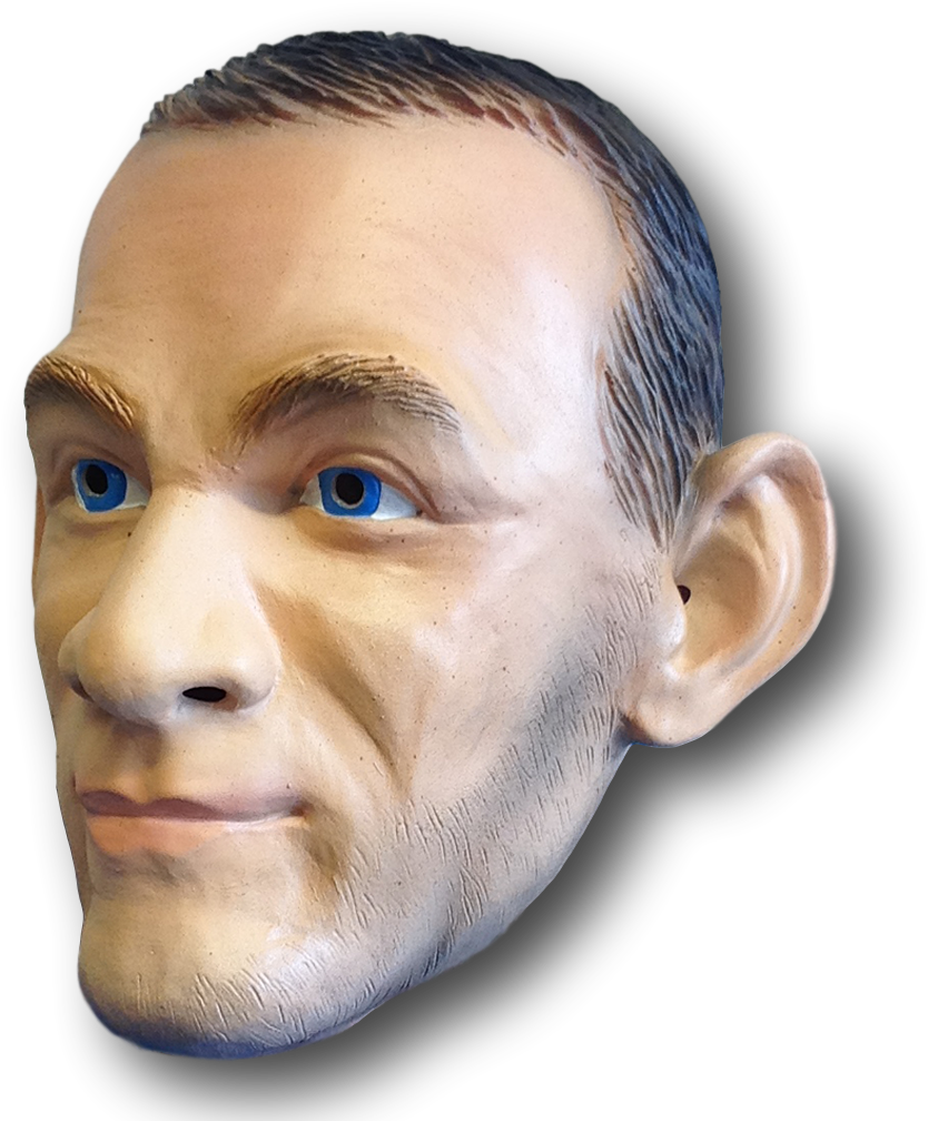 Wazza Rooney Mask - Human (1024x1024), Png Download