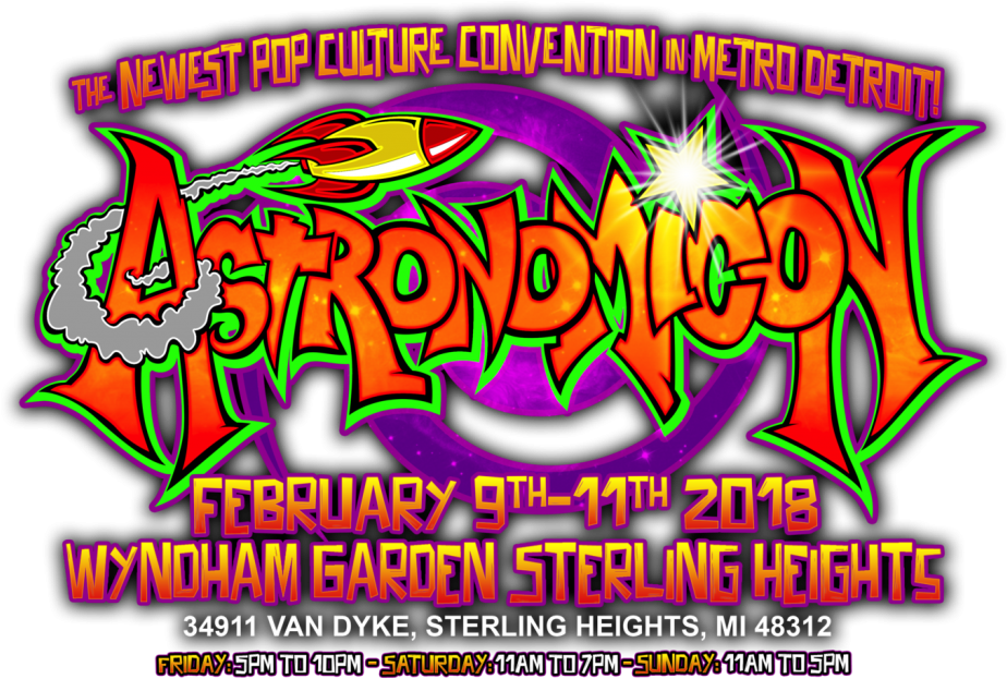 The Inaugural Astronomicon Pop Culture Convention Will - Graphic Design (1024x682), Png Download
