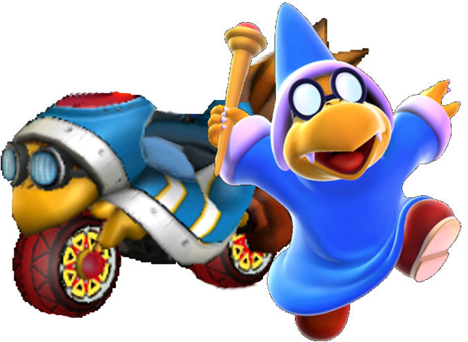Bksm2 Kamek - Mario Party 9 Kamek (744x536), Png Download