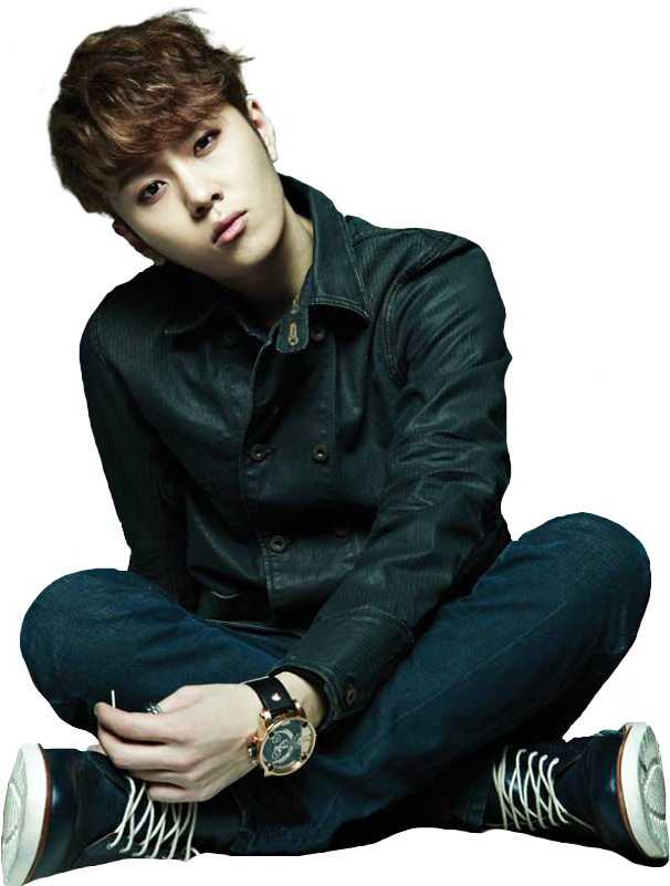 Kikwang - Yong Jun Hyung Black And White (627x804), Png Download