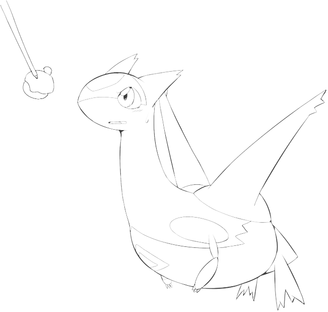粉士くん（ Https - Sketch (673x680), Png Download