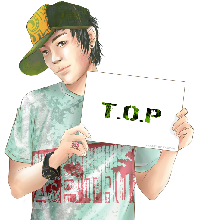 3 มิถุยายน - Top Bigbang แบบ การ์ตูน (660x748), Png Download
