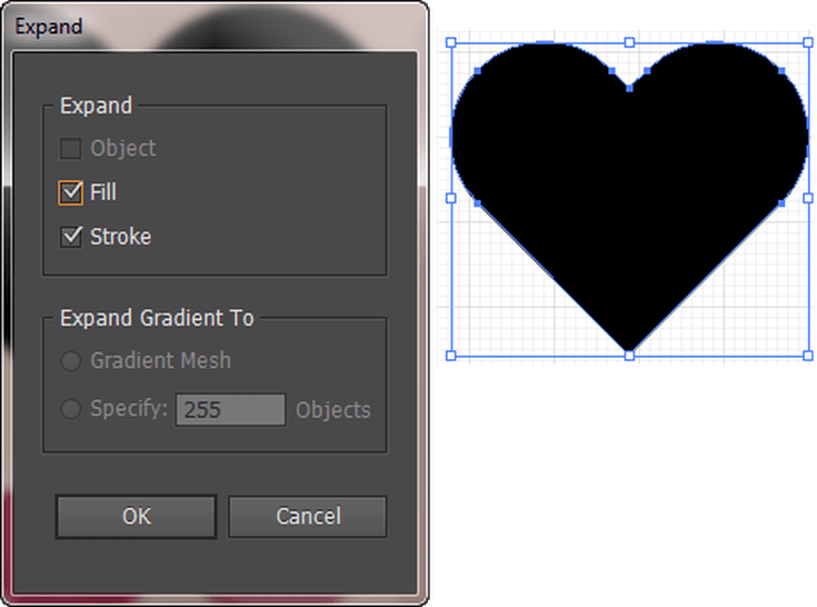 Draw A Heart In Illustrator With Just One Stroke - Stroke (735x546), Png Download