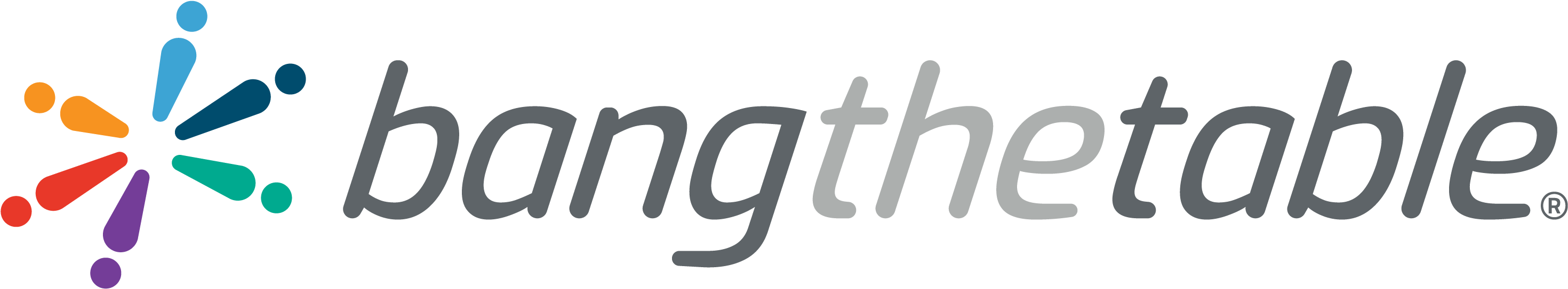 Bang The Table Intranet - Bang The Table Logo (3093x708), Png Download