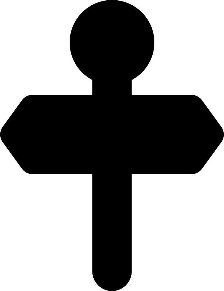 Direction Sign Comments - Road (756x980), Png Download