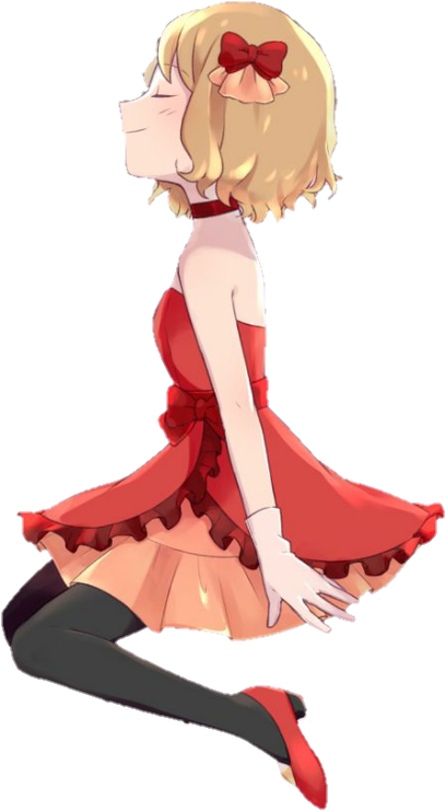 Pokemon Serena Xy Amourshipping - Serena En Pijama Cute (672x809), Png Download