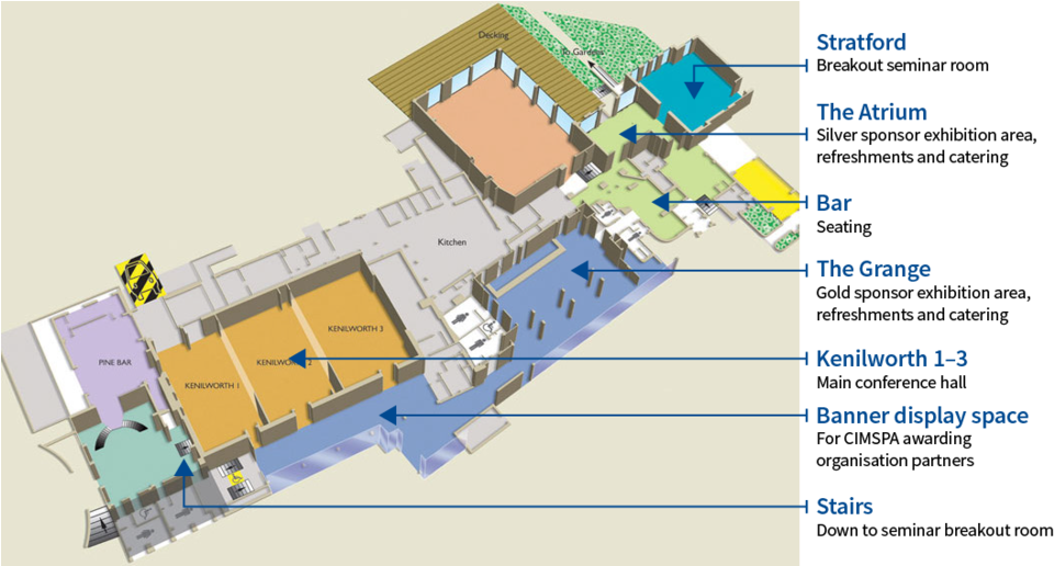 Chesford Grange Context Map 1100px - Plan (1000x515), Png Download