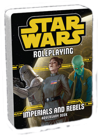 Star Wars Rpg Adversary Deck - Star Wars (736x460), Png Download