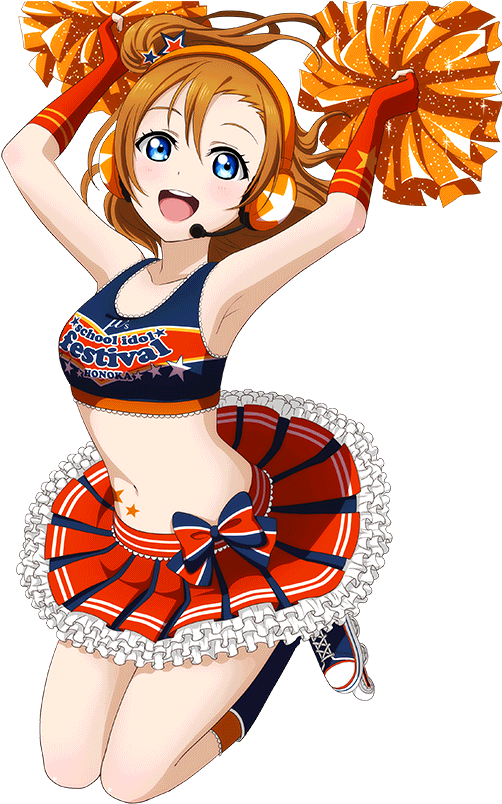 Honoka - Love Live Cheerleader Honoka (1024x1024), Png Download