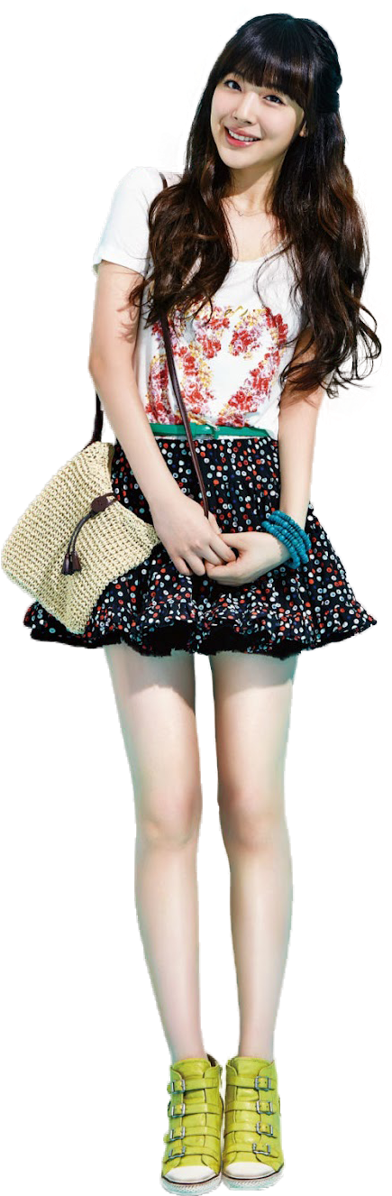 Sulli F X Render Png By Gajmeditions-d613ylq - Sulli (507x1362), Png Download