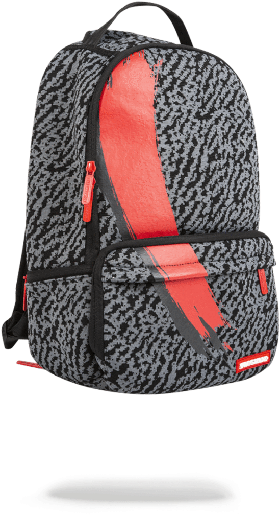 Sprayground Evil Battleknit Sneaker Cargo Backpack - Sneaker Sprayground Backpack (900x1148), Png Download