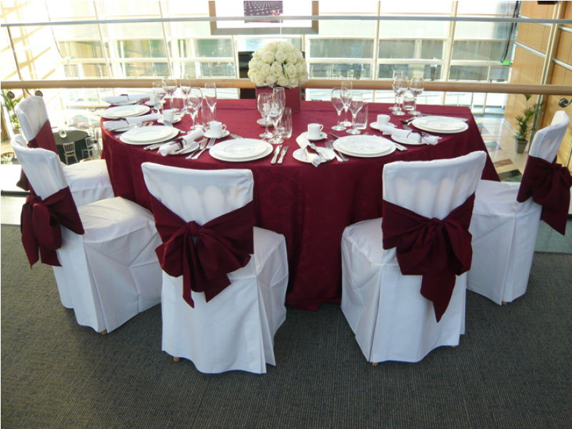 Half Moon Banquet Table - Tablecloth (800x800), Png Download