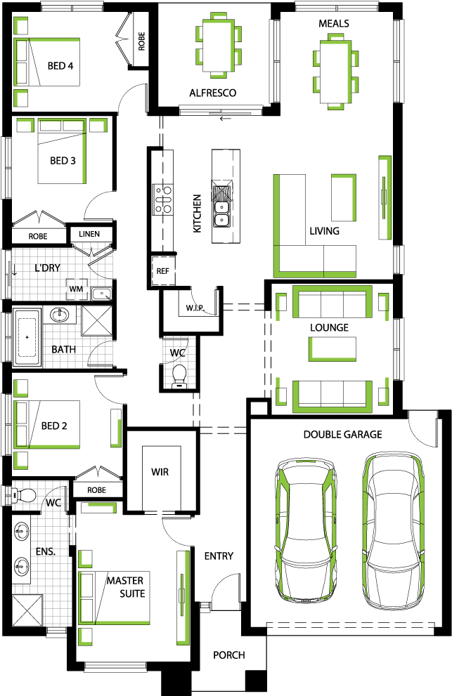 Fairview 24 Floorplan - House (648x1000), Png Download