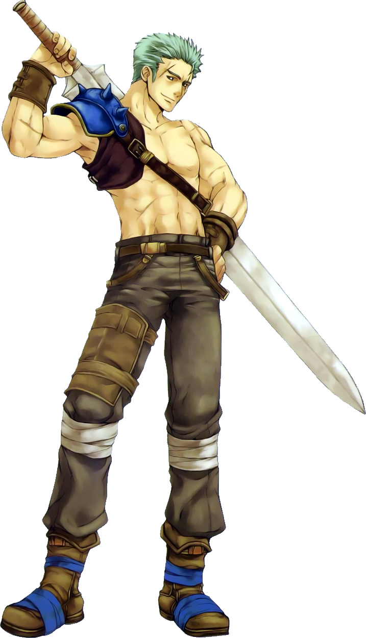 Dieck - Fire Emblem Binding Blade Characters (717x1250), Png Download