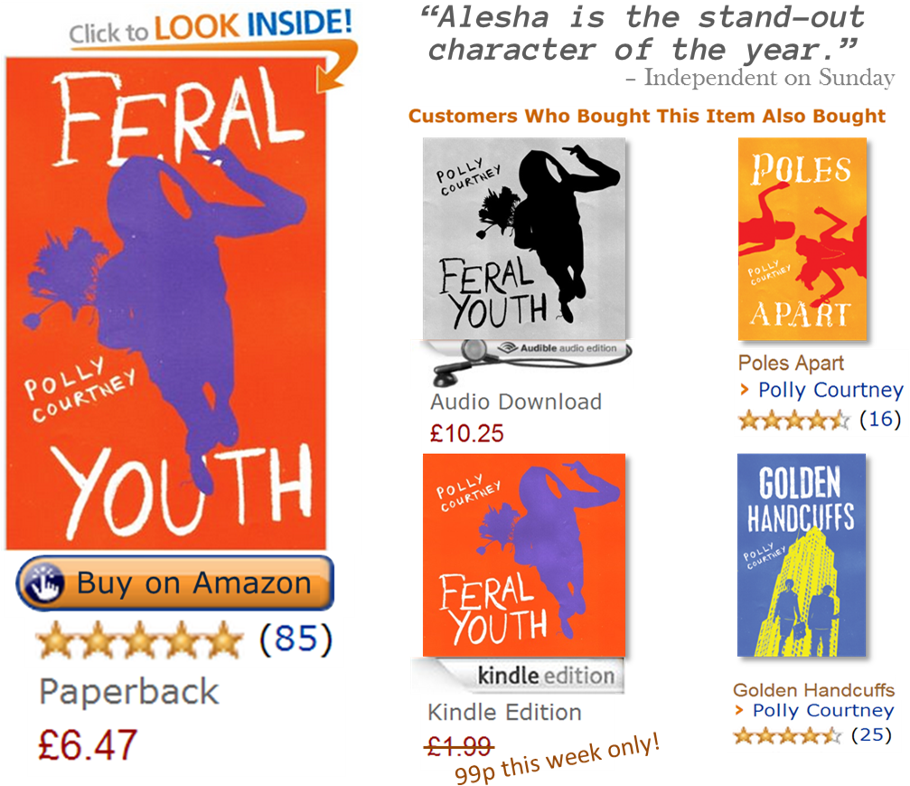 Feral Youth On Amazon - Feral Youth (unabridged) - Audiobook (1016x917), Png Download