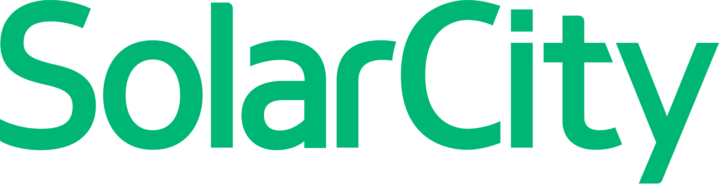 Solarcity Logo Png Transparent - Solarcity Logo (2400x618), Png Download