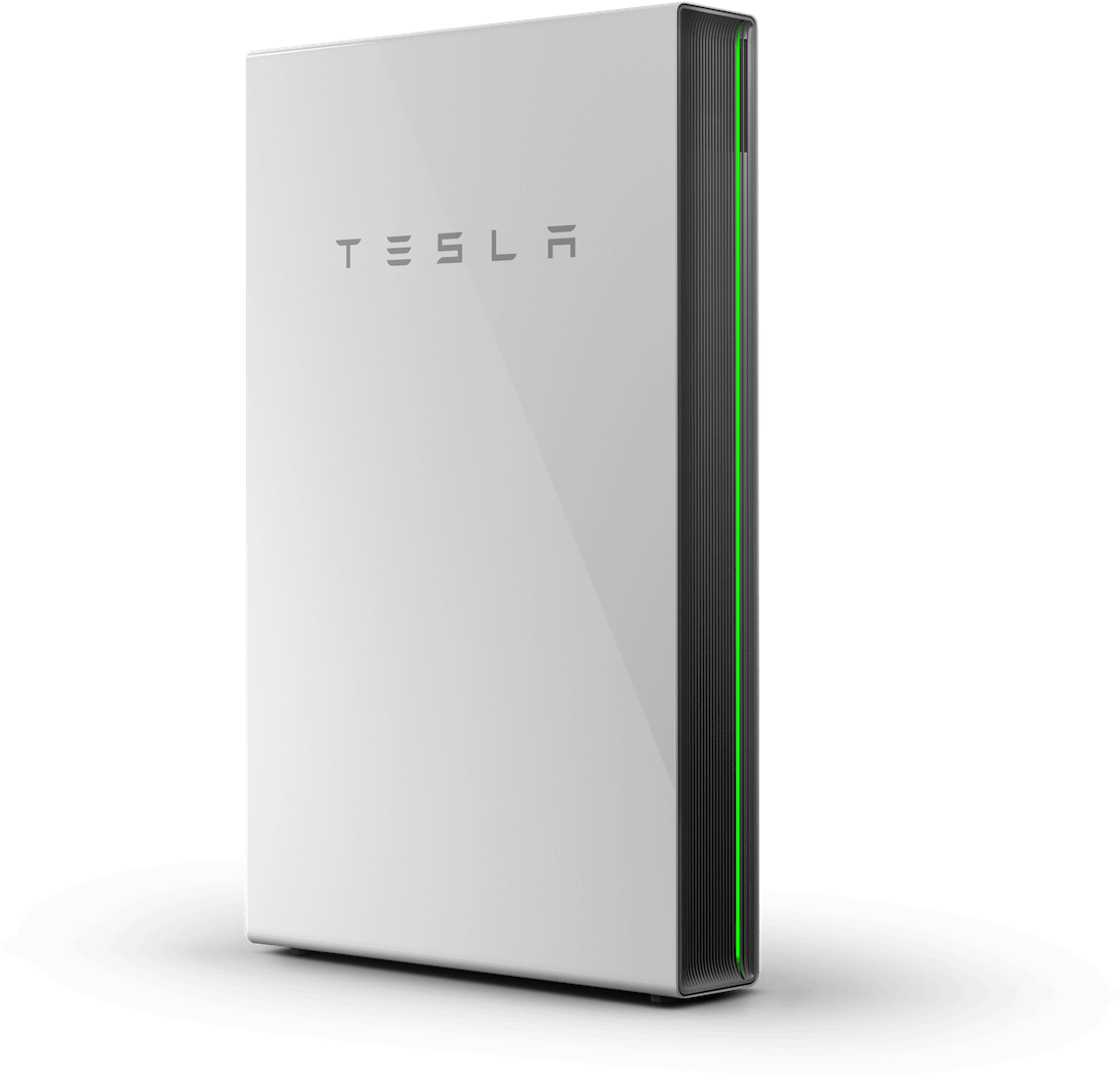 Solar Roof Integrates With The Powerwall Home Battery, - Tesla Powerwall (1127x1061), Png Download