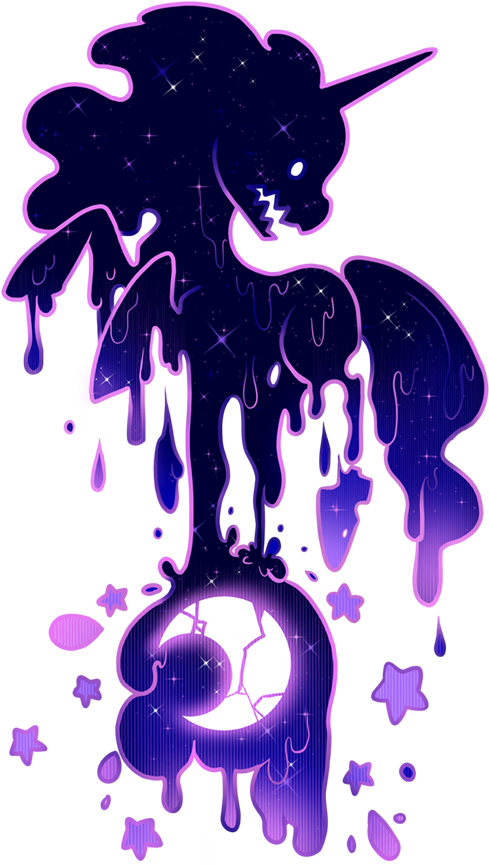 Theuselesstoe, Crescent Moon, Cutie Mark, Design, Moon, - Luna As A Human Mlp (621x879), Png Download